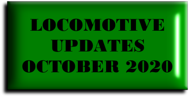 LOCOMOTIVE
UPDATES
OCTOBER 2020
